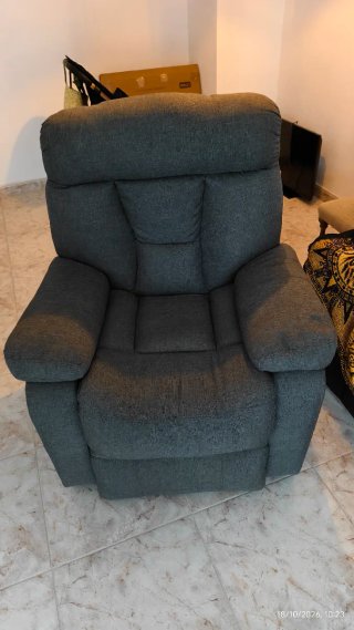 Sillón Reclinable eléctrico elevapersonas Gris