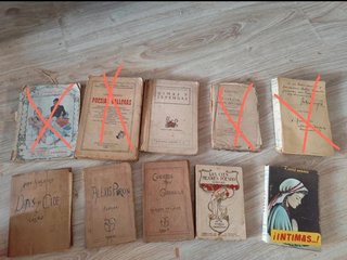 Poesía - Lote 6 Libros antiguos y joyas de...