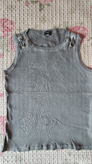 Camiseta sin mangas Cimarron gris
