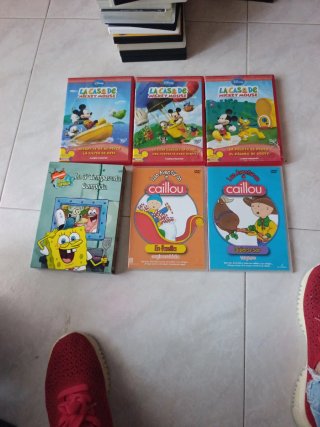 Lote de 6 Películas Infantiles en DVD