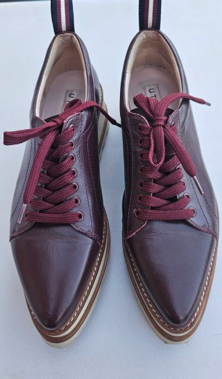 Zapatos con plataforma Uterqüe T.40