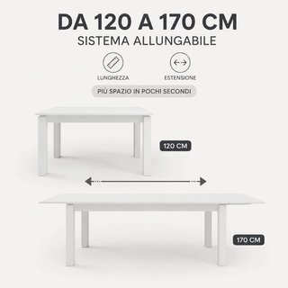Mesa de Comedor Allungabile hasta para el hogar us
