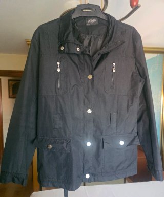 Chaqueta utility negra A-PRO Fashionable Talla L