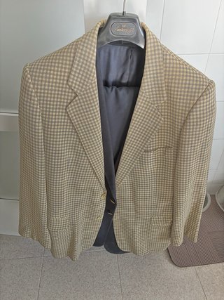 Chaqueta de vestir de cuadros