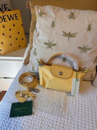 Bolso Longchamp Mini Amarillo