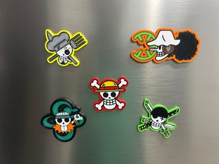 Set de 5 Imanes One Piece