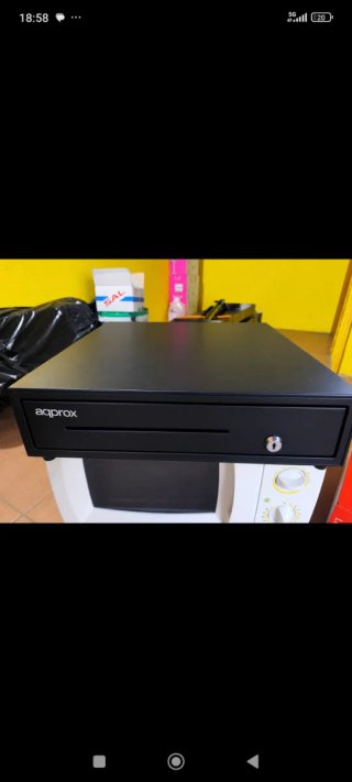 Caja Registradora Aqprox Negra