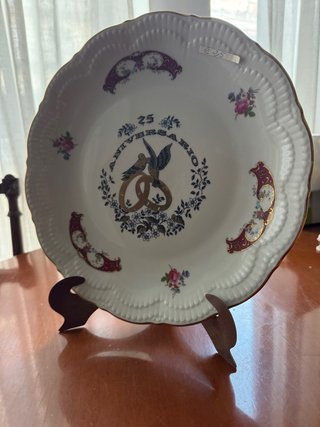 Piatto Commemorativo 25° Anniversario
