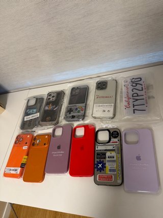Confezione da 11 custodie per iPhone 15 Pro Max
