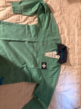 Polo Vintage Manga Larga