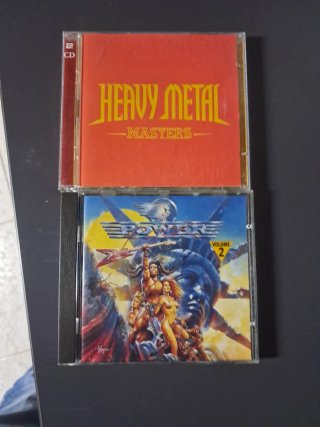 2 CDs Heavy Metal: Masters y Power Vol. 2