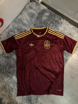 Camiseta Selección Española burdeos