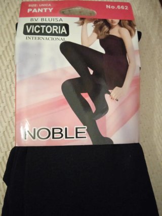 Panty Victoria Negro Talla Única