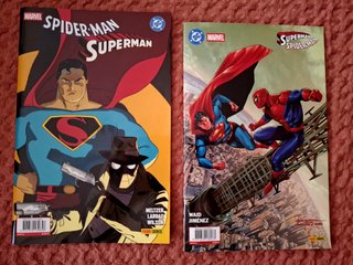 Colección COMPLETA Spiderman Superman