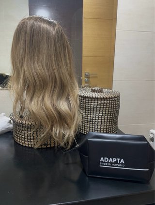 Peluca Angela Navarro 100% Pelo Natural