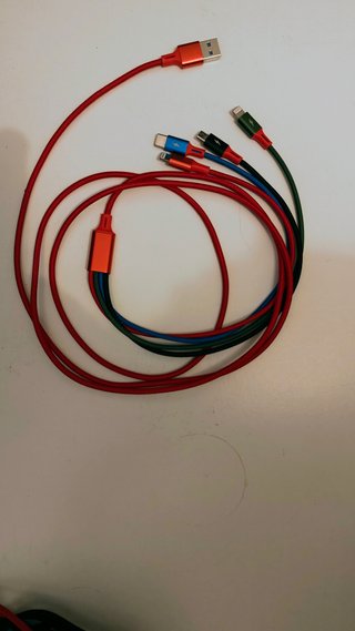Cavo USB Multiplo 3 in 1