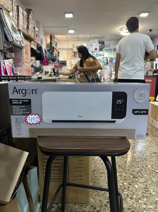Termoventilatore a parete Argon 2000W