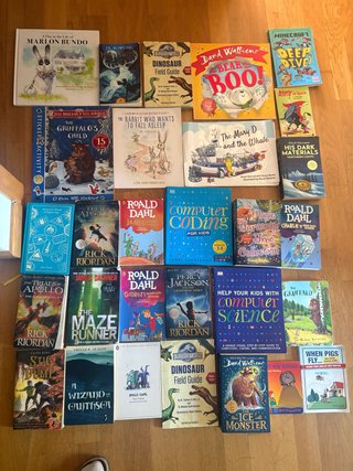 Diversos libros en Inglés para niños y jovenes