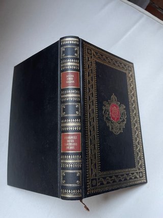 Libro y postal de regalo. Benito perez Galdós. Mem