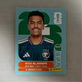 Cromo Musab Aljuwayr - Mundial 2026
