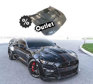 FE CAPO FORD MUSTANG 15-17 LOOK GT500 KR ALUMINIO C013044C