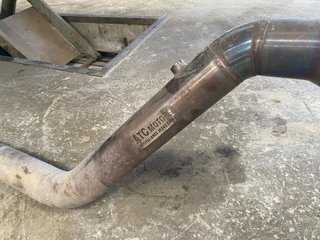 Downpipe y línea de escape Mercedes 220 CDI