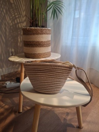 Bolso de niña estilo artesanal