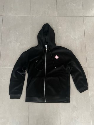 Sudadera con cremallera Casablanca Negra Talla S