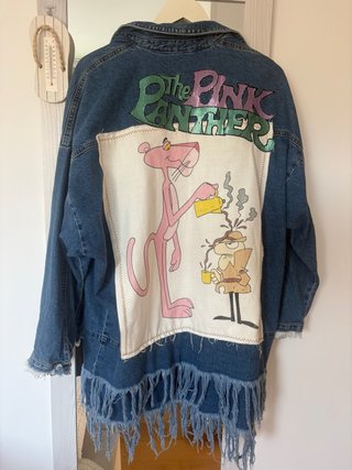 Chaqueta Vaquera Pantera Rosa Oversize