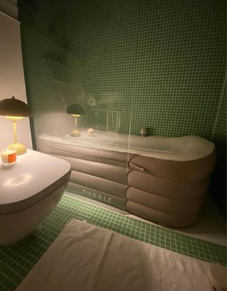 Bañera Portátil Tubble Color Taupe