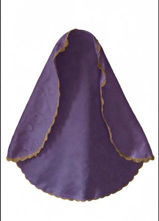 Manto para Virgen de hasta 60 cm
