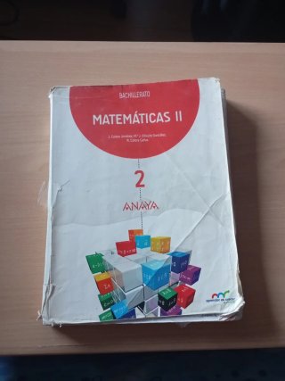 Matemáticas II, Bachillerato 2