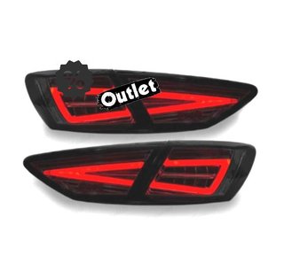 FE PILOTOS SEAT LEON 3 5F 12-20 DINAMICO LED NEGRO OEM LED R