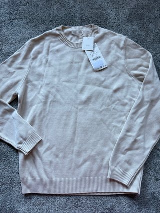 Jersey Zara Man Beige Talla S-M