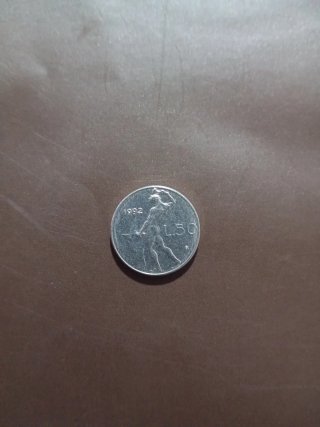 Moneta 50 Lire Micro 1992