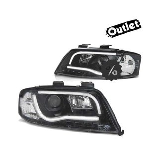 FE FAROS LED AUDI A6 01-04 LUZ DIURNA NEGRO R011288C2