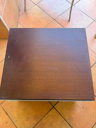 Mesitas de noche madera zebrano