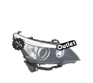 FE FARO BI-XENON BMW E60 05-07 OJO DE ANGEL FONDO NEGRO DCH
