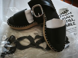 Sandalias de Plataforma Negras