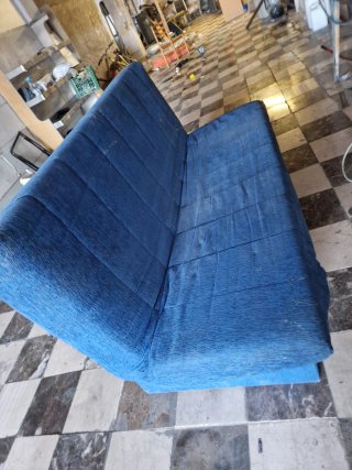 Sofá Cama Azul