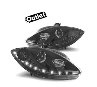 FE FAROS SEAT LEON ALTEA TOLEDO 04-09 LUZ DIURNA LED FONDO N