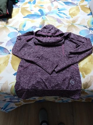 Sudadera de running morada