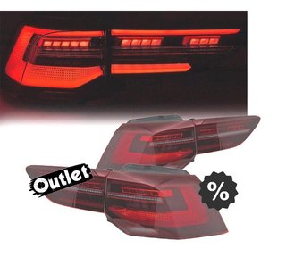 FE FAROS TRASEROS VOLKSWAGEN VW GOLF 8 19-24 LED ROJOS DINÁ