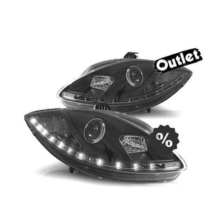 FE FAROS SEAT LEON ALTEA TOLEDO 04-09 LUZ DIURNA LED FONDO N