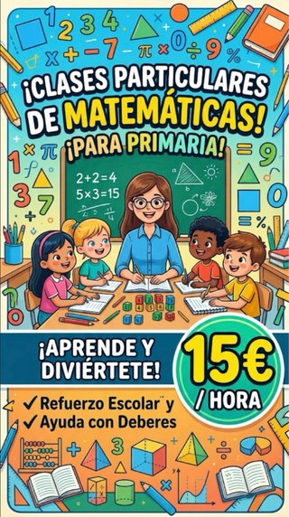 Clases particulares - Matematicas primaria