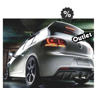 FE PILOTOS VOLKSWAGEN VW GOLF 6 LOOK R FULL LED DINAMICOS RO