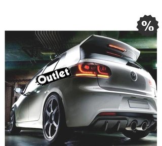 FE PILOTOS VOLKSWAGEN VW GOLF 6 LOOK R FULL LED DINAMICOS RO