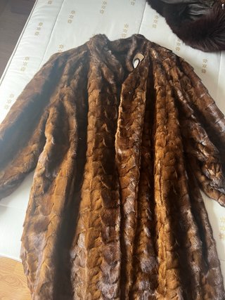 Chaquetón de Pelo Marrón