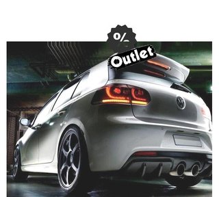 FE PILOTOS VOLKSWAGEN VW GOLF 6 LOOK R FULL LED DINAMICOS RO