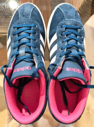 Zapatillas Adidas Azules y Rosas Talla 37